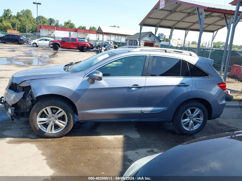 2014 Acura Rdx VIN: 5J8TB3H50EL014741 Lot: 40289513