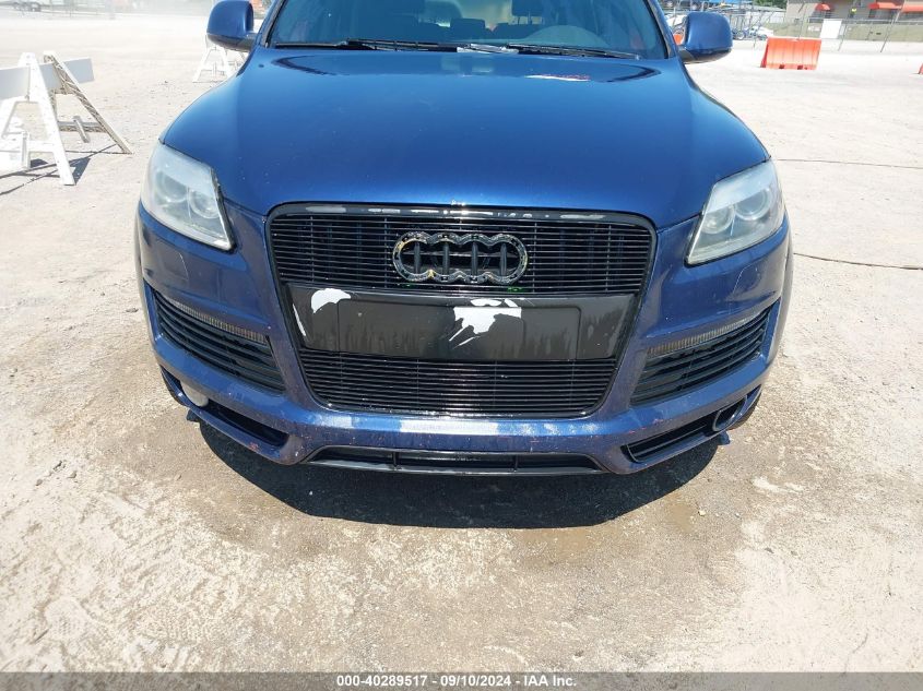 WA1EY74L67D076105 2007 Audi Q7 3.6 Premium