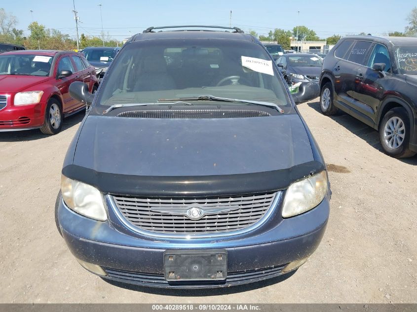 2001 Chrysler Town & Country Lxi VIN: 2C4GP54L61R312763 Lot: 40289518