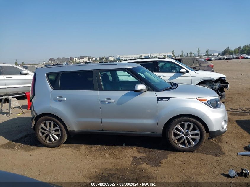 2018 Kia Soul + VIN: KNDJP3A54J7578154 Lot: 40289527