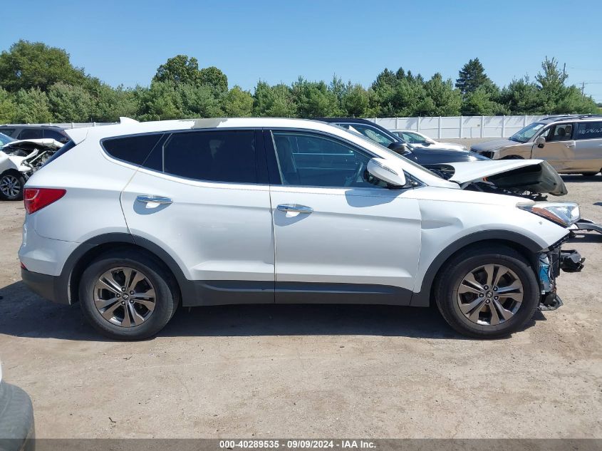 2013 Hyundai Santa Fe Sport VIN: 5XYZU3LB3DG114813 Lot: 40289535