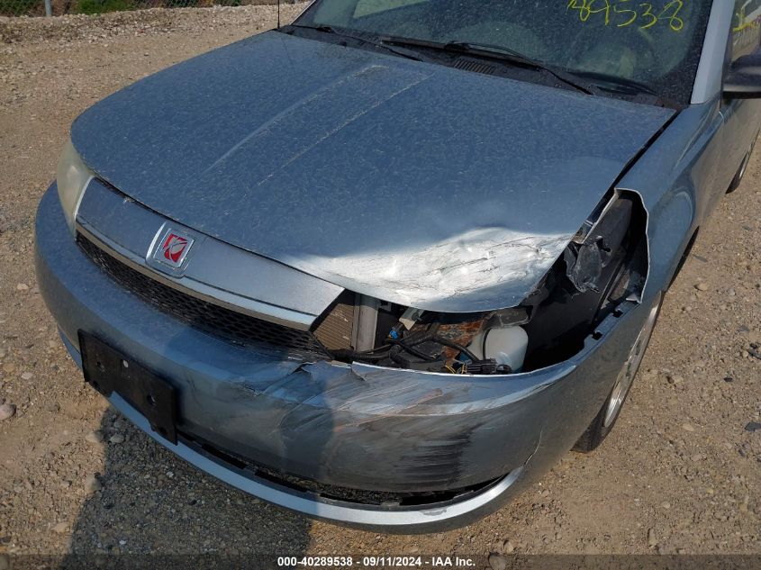 2003 Saturn Ion 2 VIN: 1G8AJ52F43Z177001 Lot: 40289538