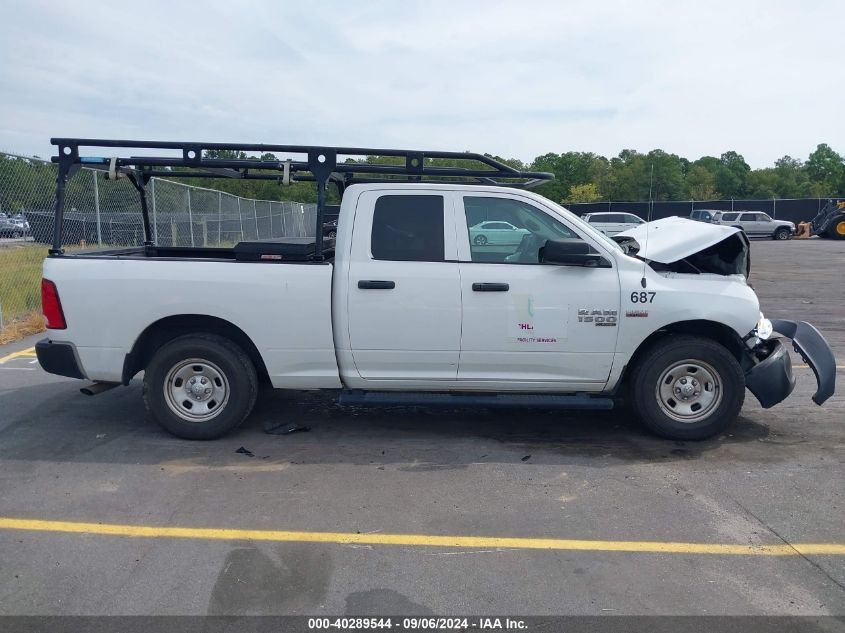 2019 Ram 1500 Classic Tradesman Quad Cab 4X2 6'4 Box VIN: 1C6RR6FT4KS649414 Lot: 40289544