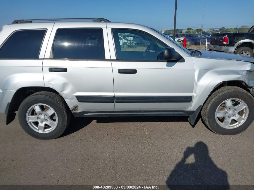 2005 Jeep Grand Cherokee Laredo VIN: 1J4HR48N65C629343 Lot: 40289563