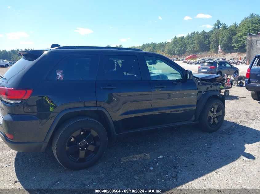 2018 Jeep Grand Cherokee Upland 4X4 VIN: 1C4RJFAG4JC352873 Lot: 40289564