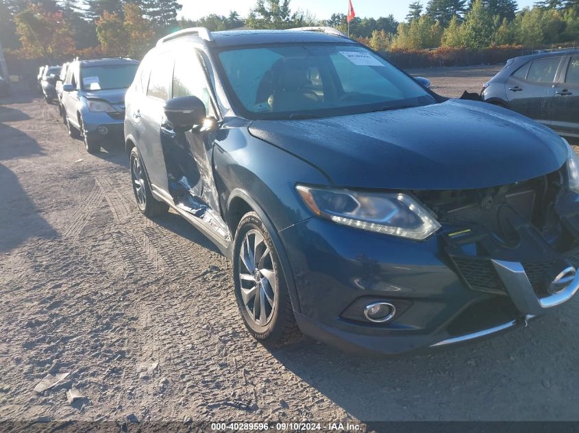 2015 Nissan Rogue S/Sl/Sv VIN: 5N1AT2MV9FC837085 Lot: 40289596