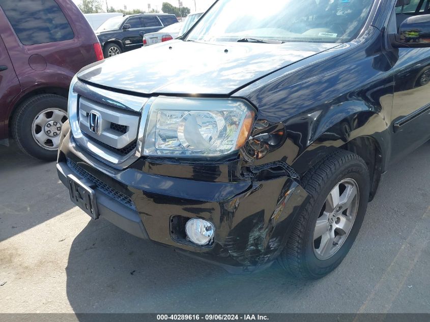 2010 Honda Pilot Ex VIN: 5FNYF3H4XAB019121 Lot: 40289616