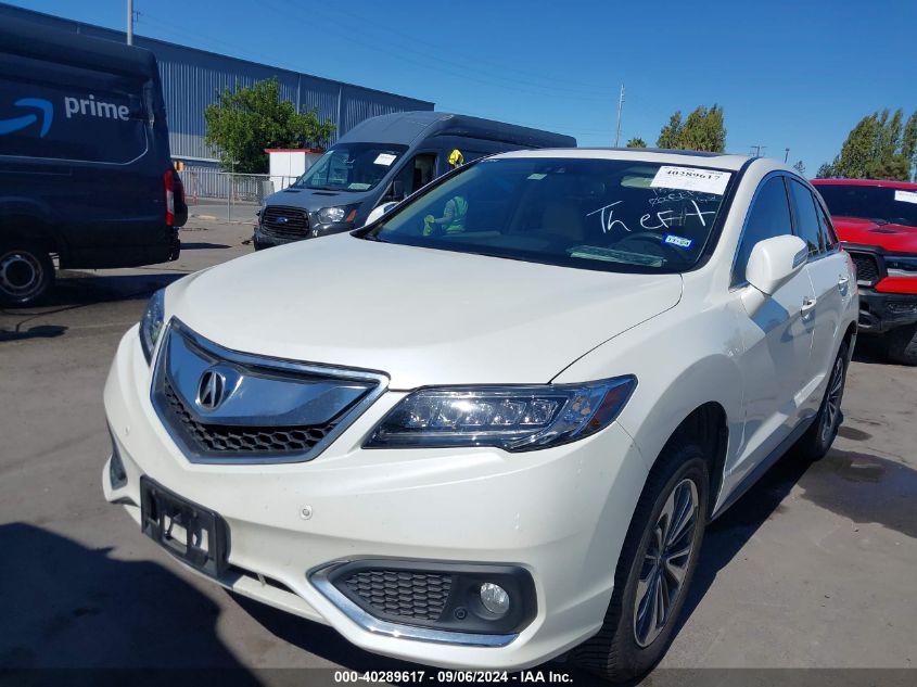 2017 Acura Rdx Advance Package VIN: 5J8TB3H73HL012133 Lot: 40289617