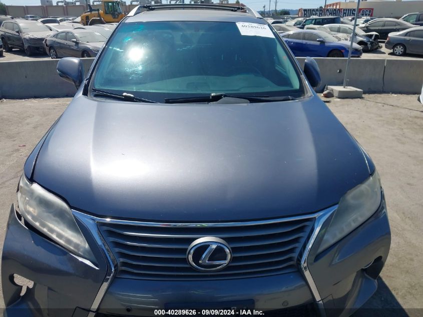 2013 Lexus Rx 350 VIN: 2T2ZK1BA6DC126223 Lot: 40289626