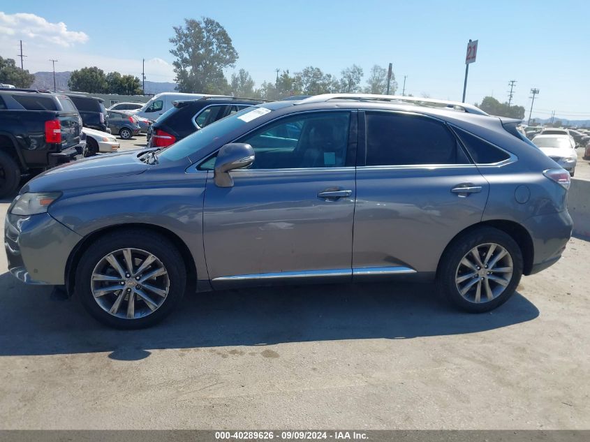 2013 Lexus Rx 350 VIN: 2T2ZK1BA6DC126223 Lot: 40289626