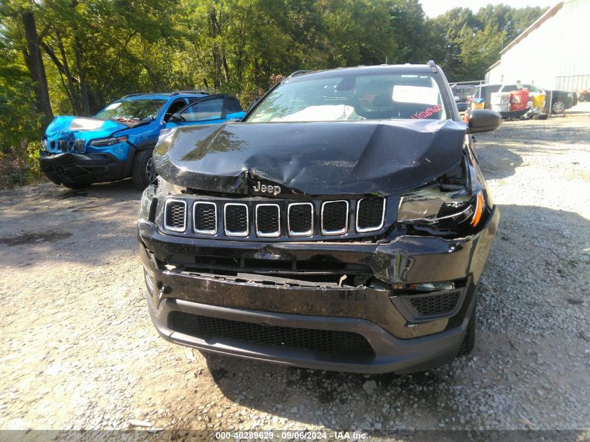 2018 Jeep Compass Sport Fwd VIN: 3C4NJCABXJT326364 Lot: 40289629