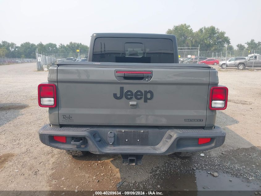 2020 Jeep Gladiator Sport S 4X4 VIN: 1C6HJTAG8LL201927 Lot: 40289634