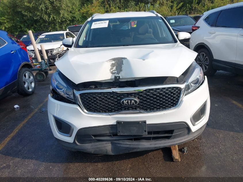 2016 Kia Sorento 3.3L Lx VIN: 5XYPGDA53GG179957 Lot: 40289636