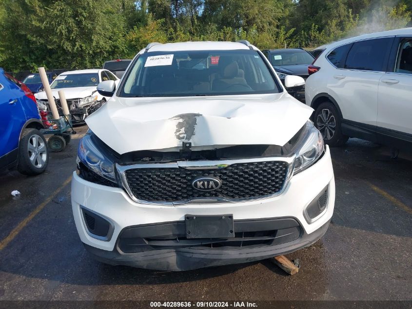 2016 Kia Sorento 3.3L Lx VIN: 5XYPGDA53GG179957 Lot: 40289636