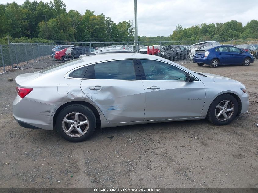 2017 Chevrolet Malibu Ls VIN: 1G1ZB5ST5HF282417 Lot: 40289657