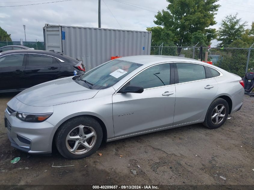 2017 Chevrolet Malibu Ls VIN: 1G1ZB5ST5HF282417 Lot: 40289657