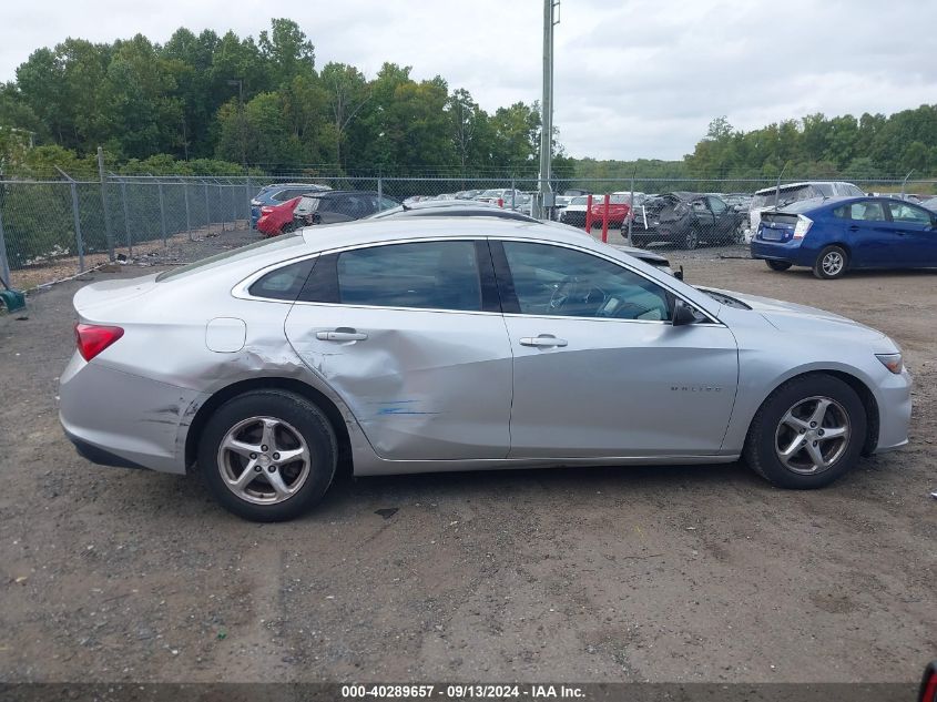 2017 Chevrolet Malibu Ls VIN: 1G1ZB5ST5HF282417 Lot: 40289657