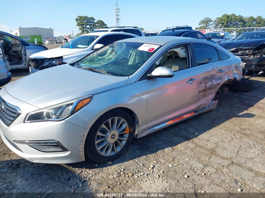 2015 Hyundai Sonata Limited VIN: 5NPE34AF9FH092731 Lot: 40289727