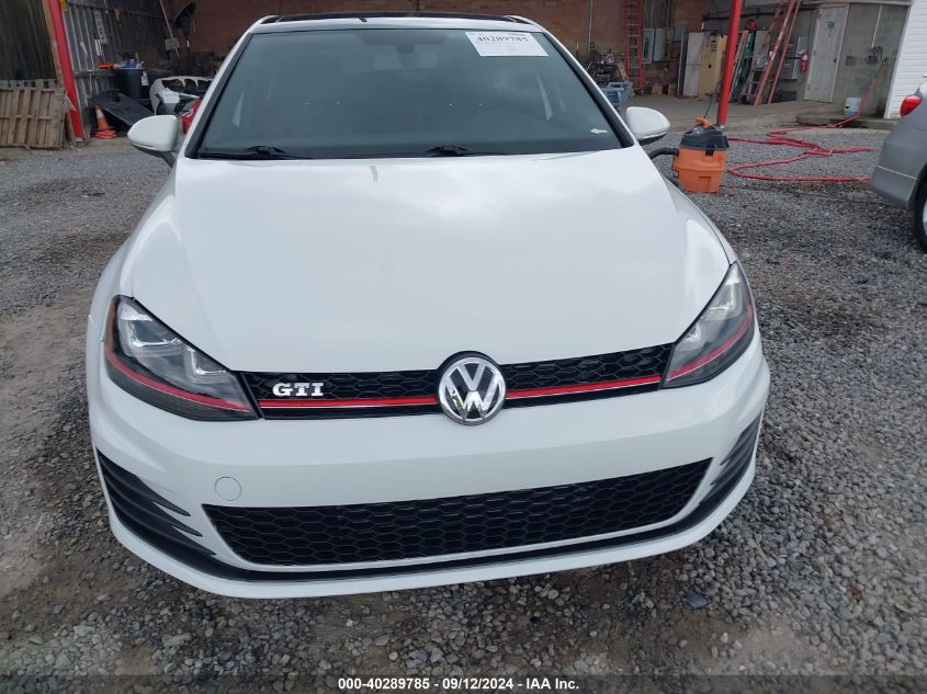 2015 Volkswagen Golf Gti 2.0T Se W/Performance Package 4-Door VIN: 3VW547AUXFM078924 Lot: 40289785