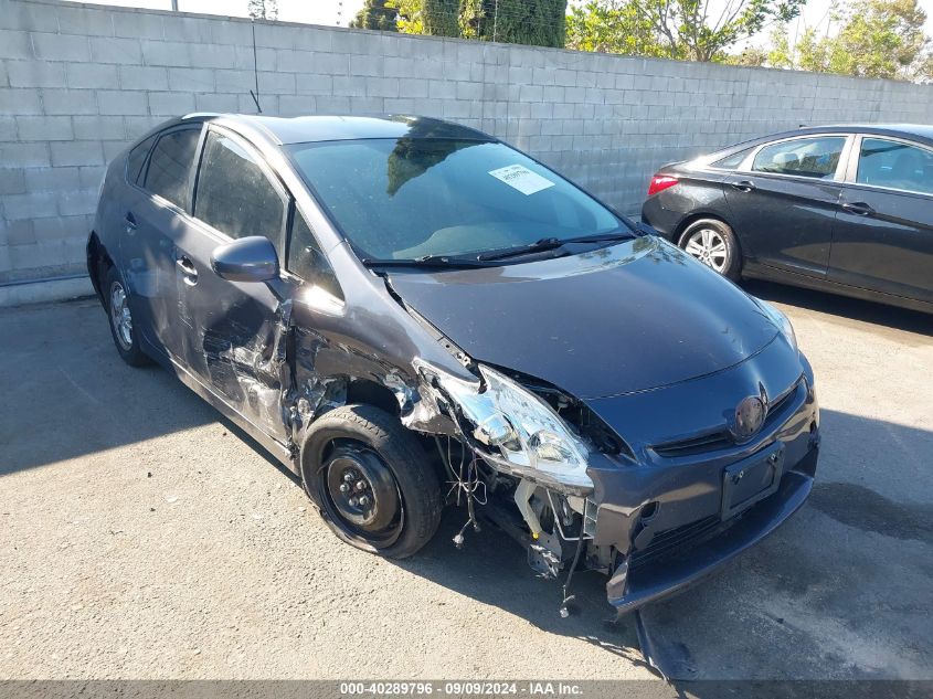 2011 Toyota Prius Two VIN: JTDKN3DU2B1406321 Lot: 40289796