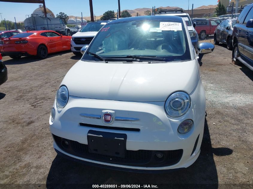 2018 Fiat 500 Lounge VIN: 3C3CFFCHXJT524264 Lot: 40289851