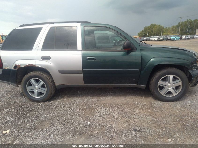 1GNDT13S952304460 2005 Chevrolet Trailblazer Ls