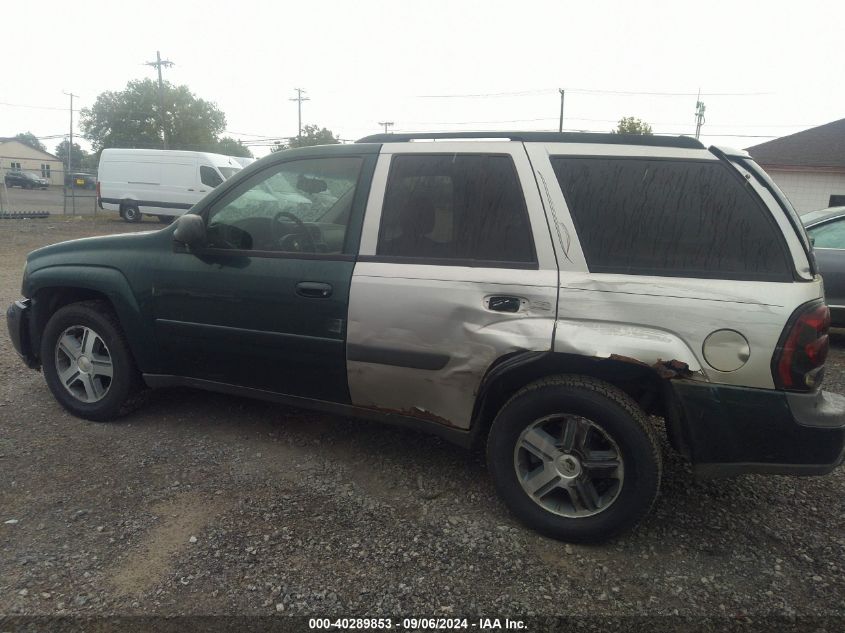 1GNDT13S952304460 2005 Chevrolet Trailblazer Ls