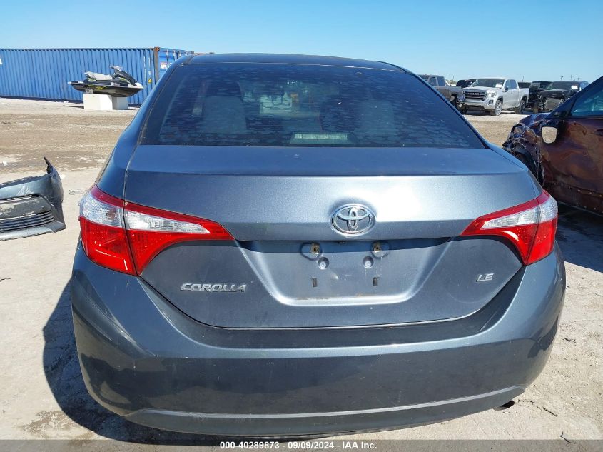 2014 Toyota Corolla Le VIN: 2T1BURHE5EC118933 Lot: 40289873