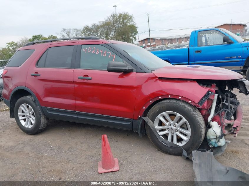 2013 Ford Explorer VIN: 1FM5K7B88DGC89861 Lot: 40289879