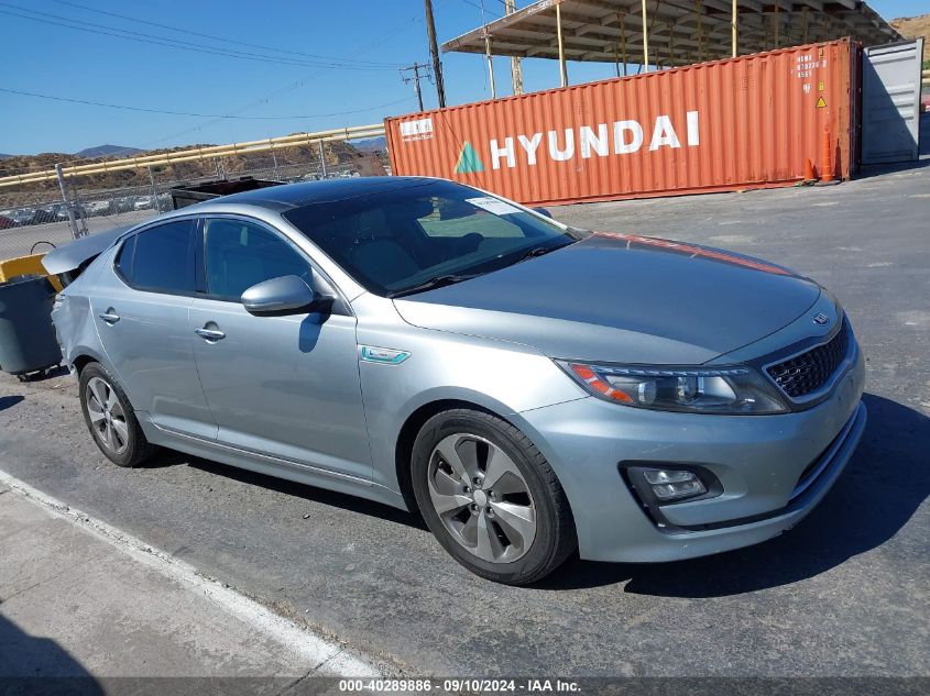 2014 Kia Optima Hybrid Ex VIN: KNAGN4AD8E5074654 Lot: 40289886