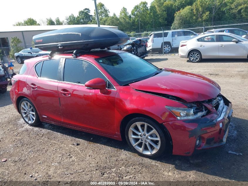 2013 Lexus Ct 200H VIN: JTHKD5BH0D2154858 Lot: 40289903