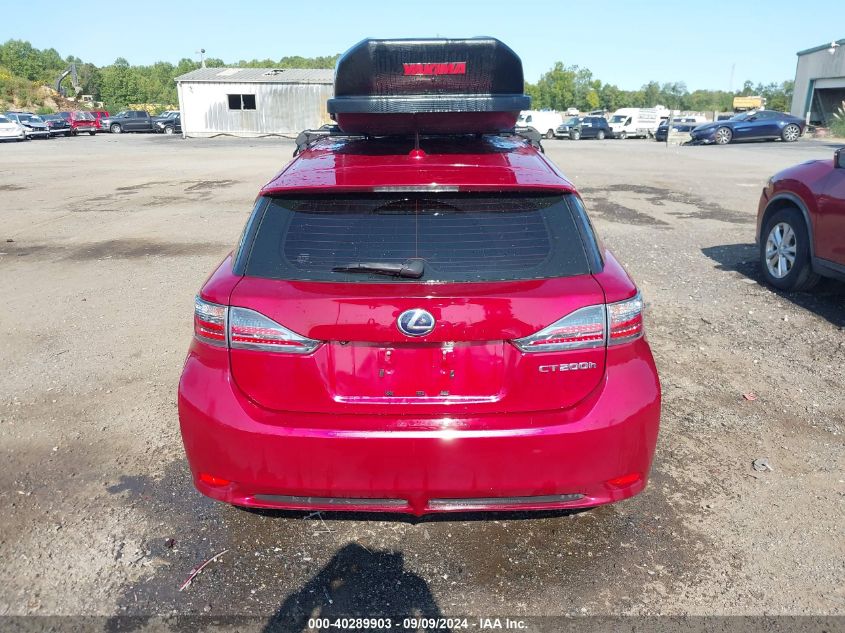 2013 Lexus Ct 200H VIN: JTHKD5BH0D2154858 Lot: 40289903