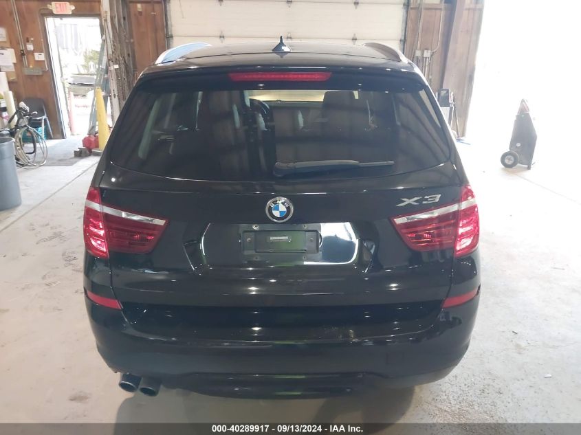 2017 BMW X3 xDrive28I VIN: 5UXWX9C5XH0T01533 Lot: 40289917