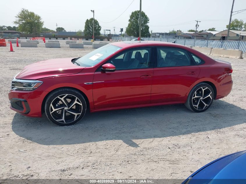 2020 VOLKSWAGEN PASSAT 2.0T R-LINE - 1VWMA7A30LC018269