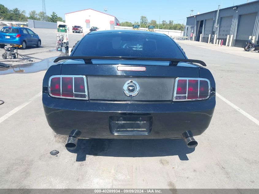 2005 Ford Mustang V6 Deluxe/V6 Premium VIN: 1ZVFT80N555123392 Lot: 40289934