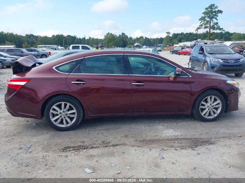 2013 Toyota Avalon Xle VIN: 4T1BK1EB8DU048455 Lot: 40289968