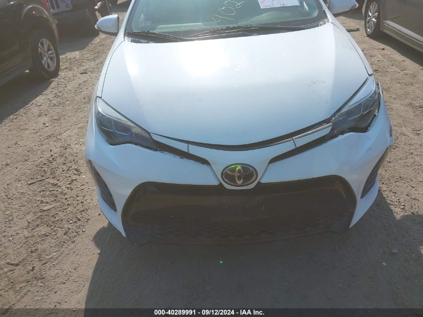 2017 Toyota Corolla Se VIN: 5YFBURHE4HP585524 Lot: 40289991