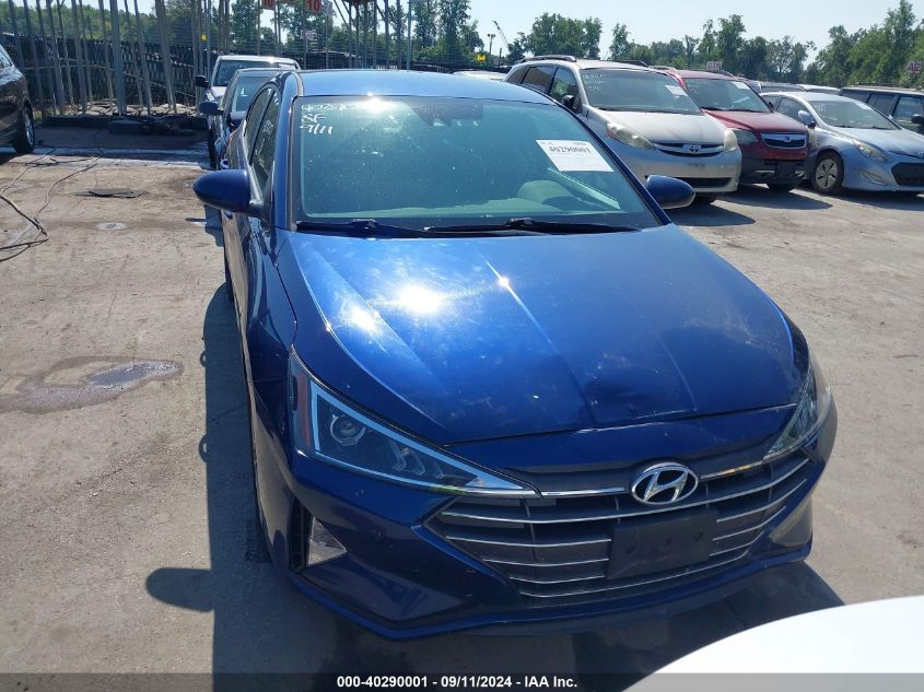 2019 Hyundai Elantra Sel VIN: 5NPD84LF4KH410193 Lot: 40290001