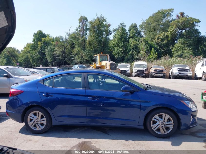 2019 Hyundai Elantra Sel VIN: 5NPD84LF4KH410193 Lot: 40290001