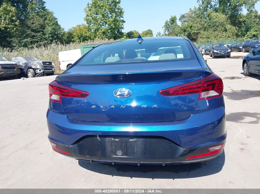 2019 Hyundai Elantra Sel VIN: 5NPD84LF4KH410193 Lot: 40290001