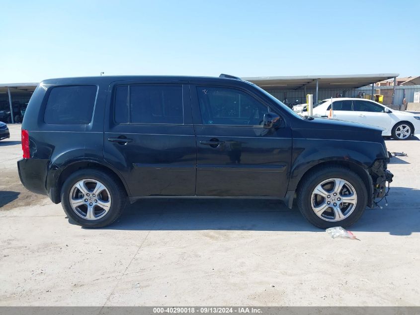 2012 Honda Pilot Ex-L VIN: 5FNYF4H72CB007144 Lot: 40290018