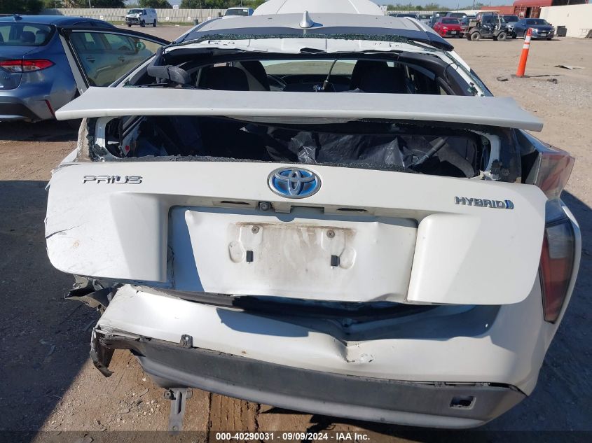 2016 Toyota Prius Three VIN: JTDKARFU2G3002619 Lot: 40290031