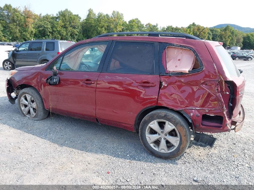 2015 Subaru Forester 2.5I Premium VIN: JF2SJADC5FH477695 Lot: 40290057