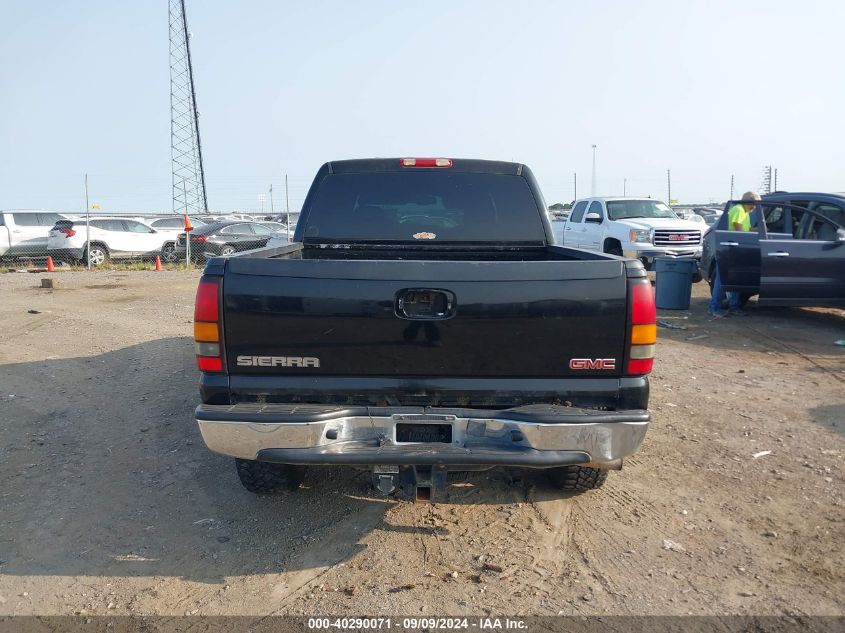 2005 GMC Sierra 1500 Sle VIN: 2GTEK13T151155552 Lot: 40290071