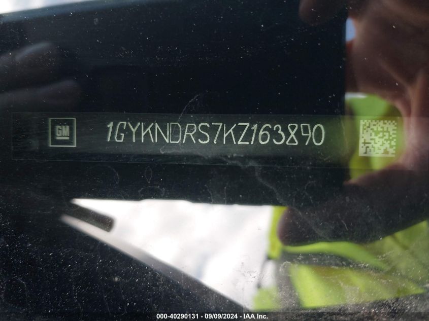 2019 CADILLAC XT5 LUXURY - 1GYKNDRS7KZ163890