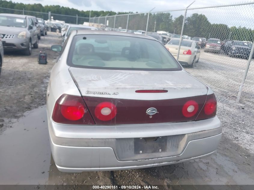 2003 Chevrolet Impala Ls VIN: 2G1WH52KX39120258 Lot: 40290151