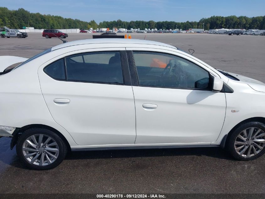 2019 Mitsubishi Mirage G4 Es VIN: ML32F3FJ6KHF08122 Lot: 40290178