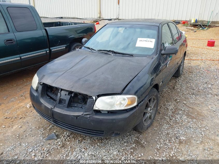 2006 Nissan Sentra 1.8S VIN: 3N1CB51D26L542303 Lot: 40290196