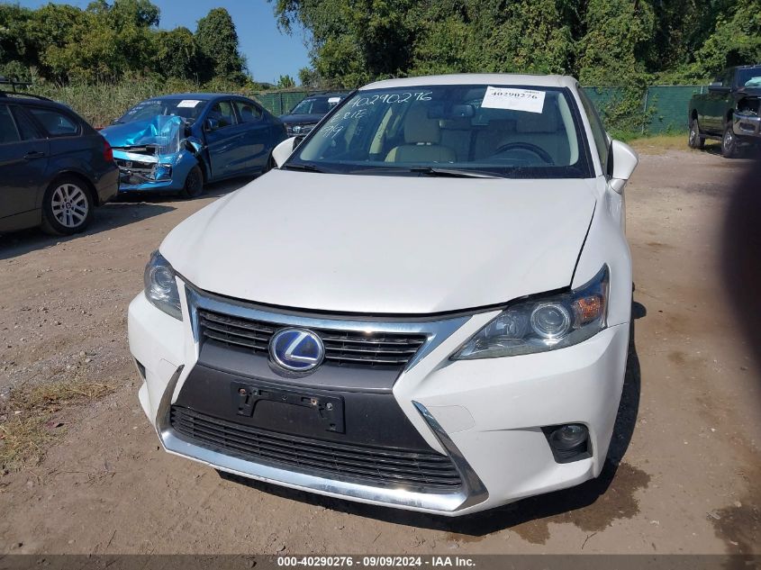 2016 Lexus Ct 200H VIN: JTHKD5BH7G2250846 Lot: 40290276