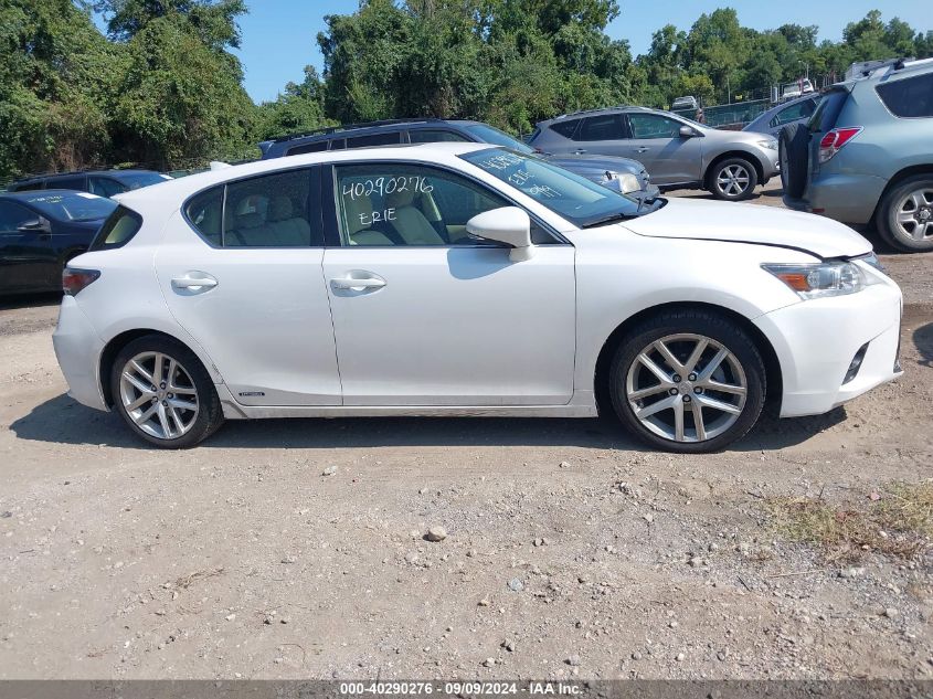 2016 Lexus Ct 200H VIN: JTHKD5BH7G2250846 Lot: 40290276